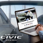 Landing Page Lanzamiento Honda Civic ex